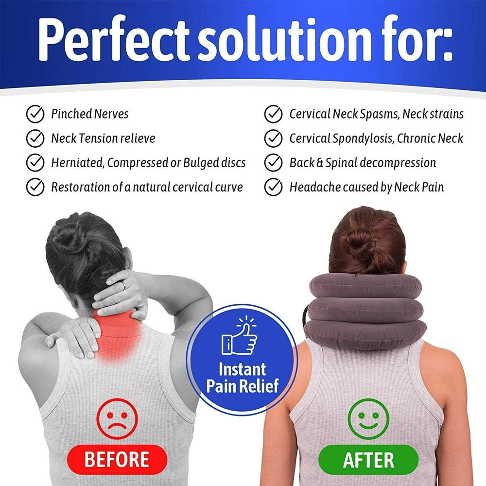 FNB Neck Support Inflatable Pillow